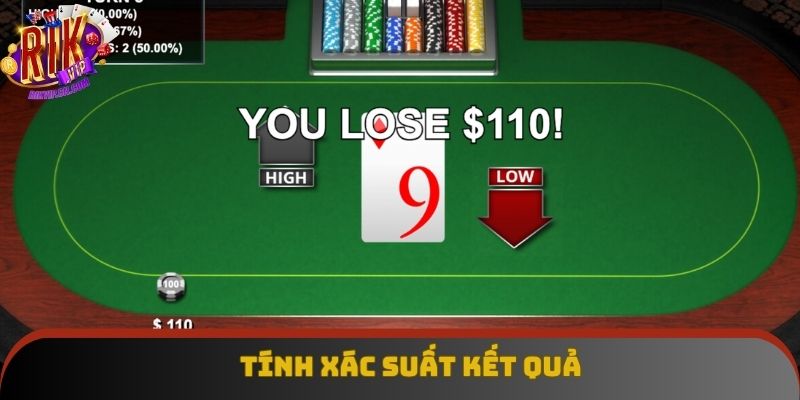 Thành viên nên biết cách tính xác suất của các lá bài trong ván hilo