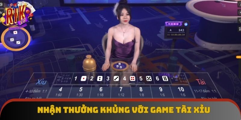 Nhận thưởng khủng với trò tung xúc xắc tài xỉu Nhận thưởng khủng với trò tung xúc xắc tài xỉu