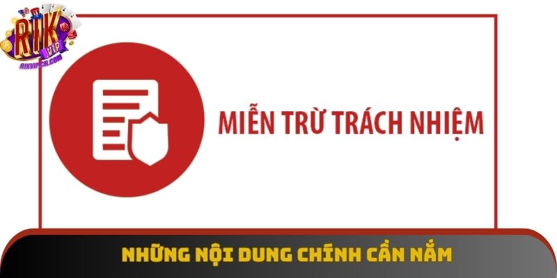 Những nội dung chính cần nắm Những nội dung chính cần nắm